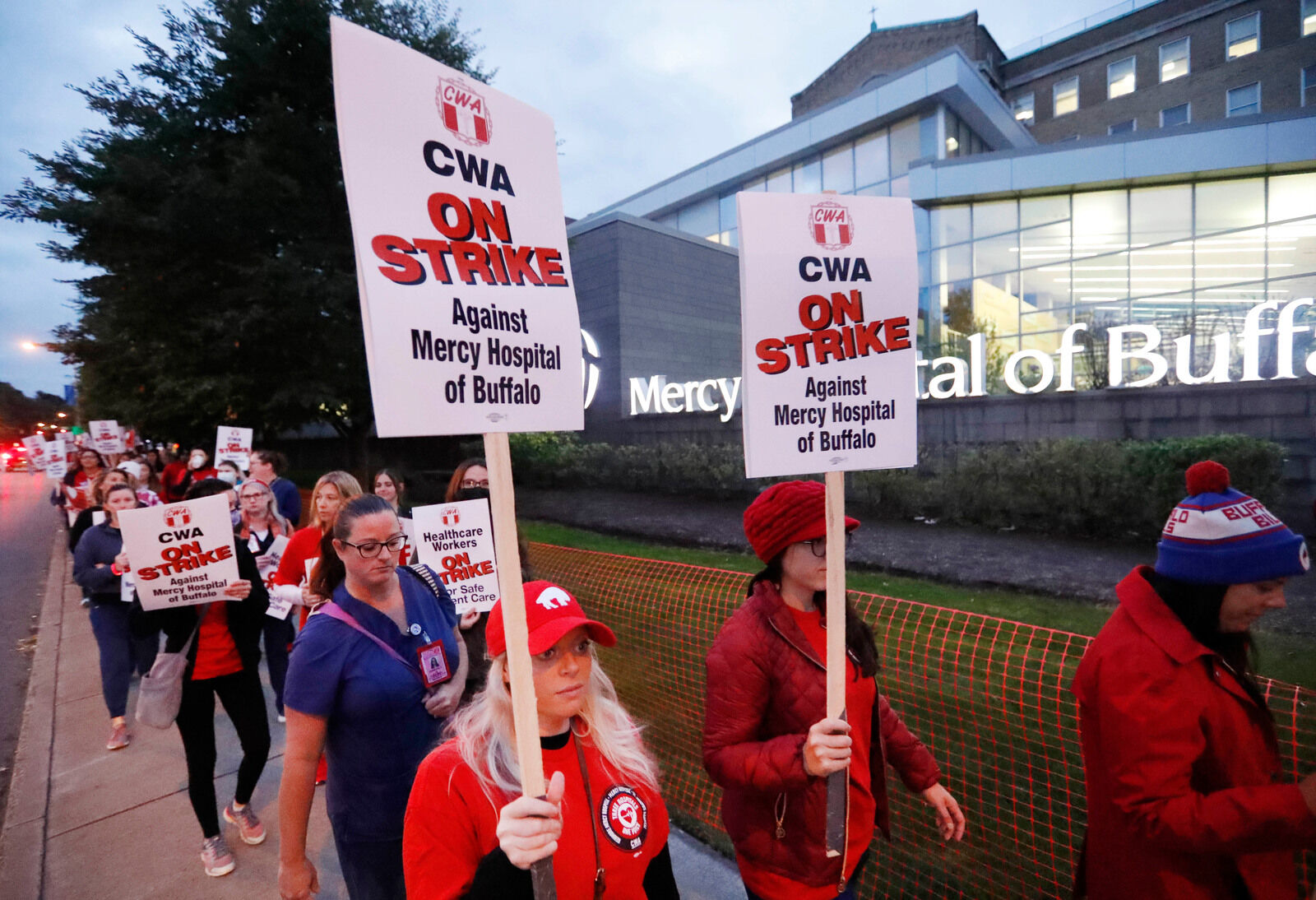 Along Abbott Mercy Hospital Strike (copy)